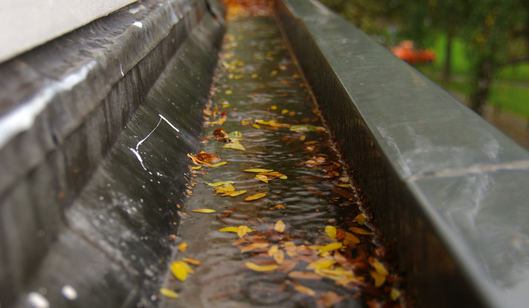 How to Clean Your Roof’s Gutters & Drain System