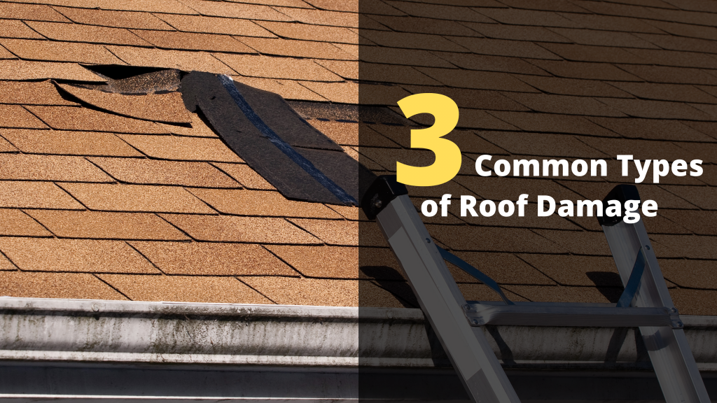 Three Common Types of Roof Damage - No. 1 Home Roofing